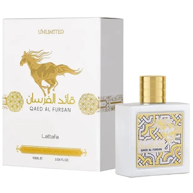 Perfume Lattafa Qaed Al Fursan Unlimited EDP 90mL - Unissex